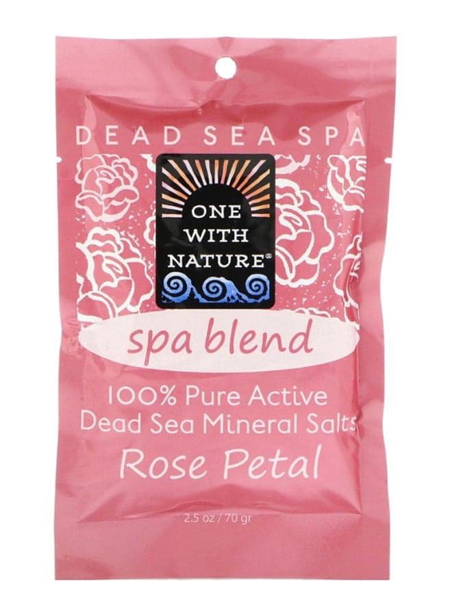 Rose Petal Spa Blend Dead Sea Mineral Salts