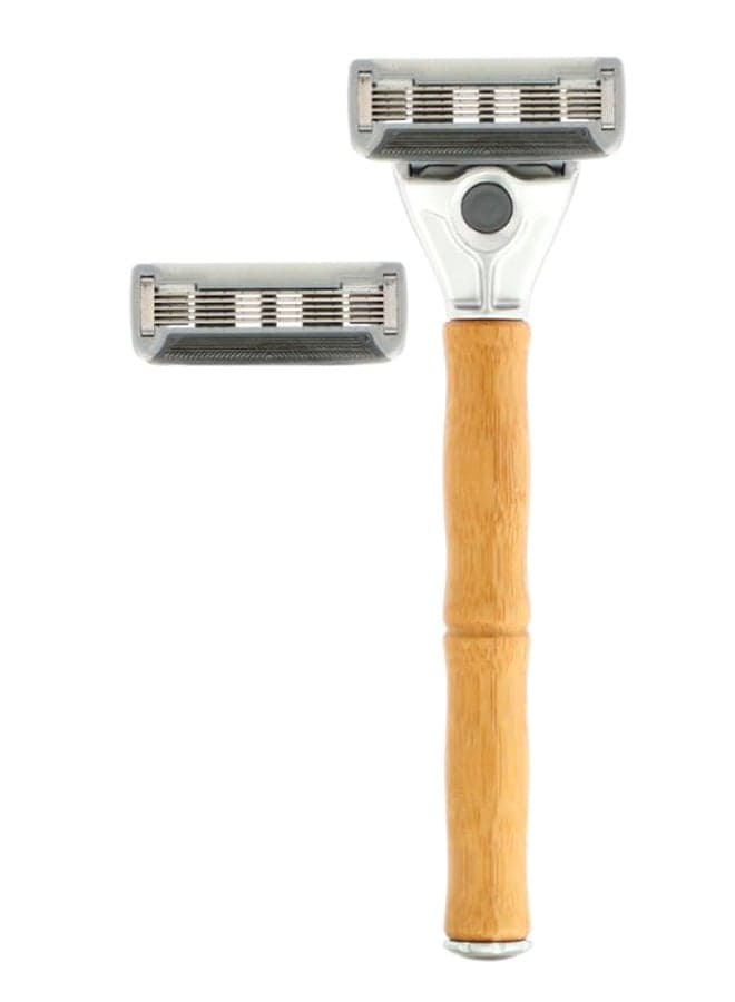 Original Razor Handel With Cartridge Grey/Silver/Beige