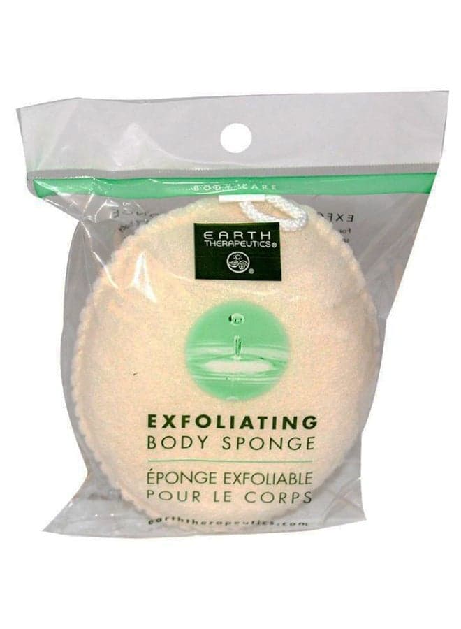 Exfoliating Body Sponge Yellow