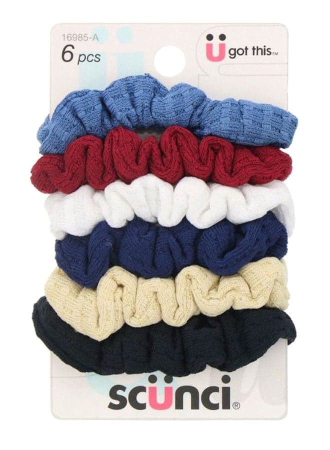 6-Pieces Mini Twisters Waffle Set Multicolour