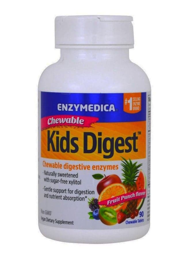 Kids Digest Fruit Punch - 90 Chewable Tablets