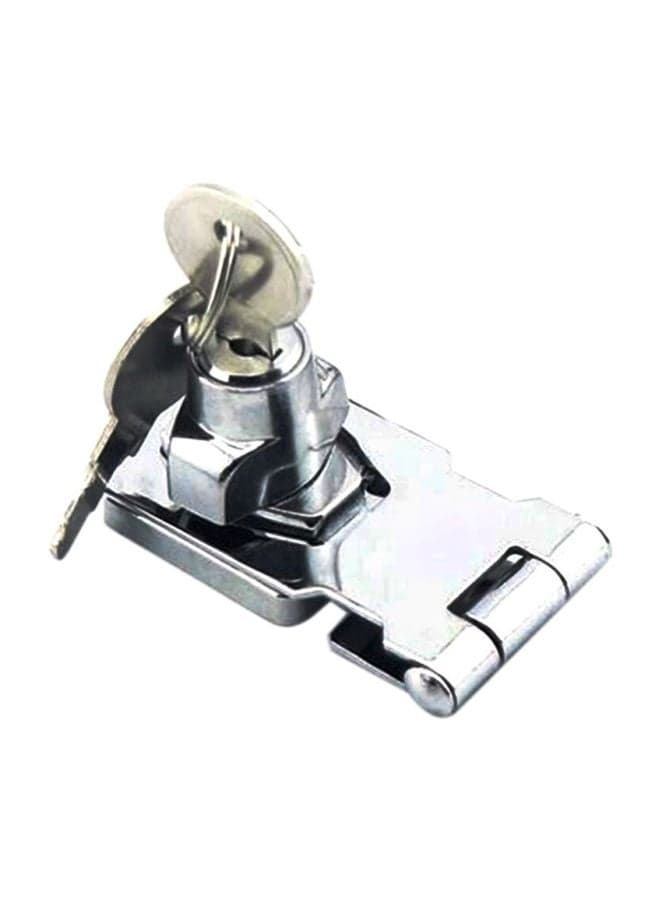 Door Latch Lock Silver 2.5inch