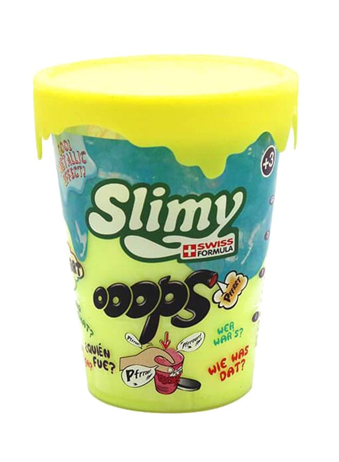 Mini Oops Metallic Trash Can