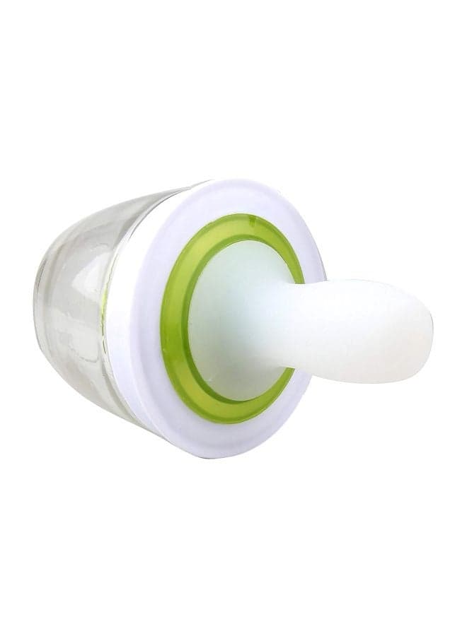 Silicone Chef's Basting Brush Set White/Green/Clear 16x8cm