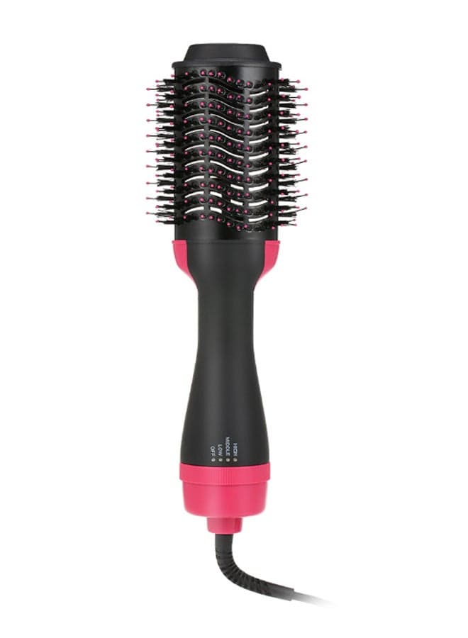 Multifunctional Hair Volumizer Hot Roller Black/Pink 39 x 11cm