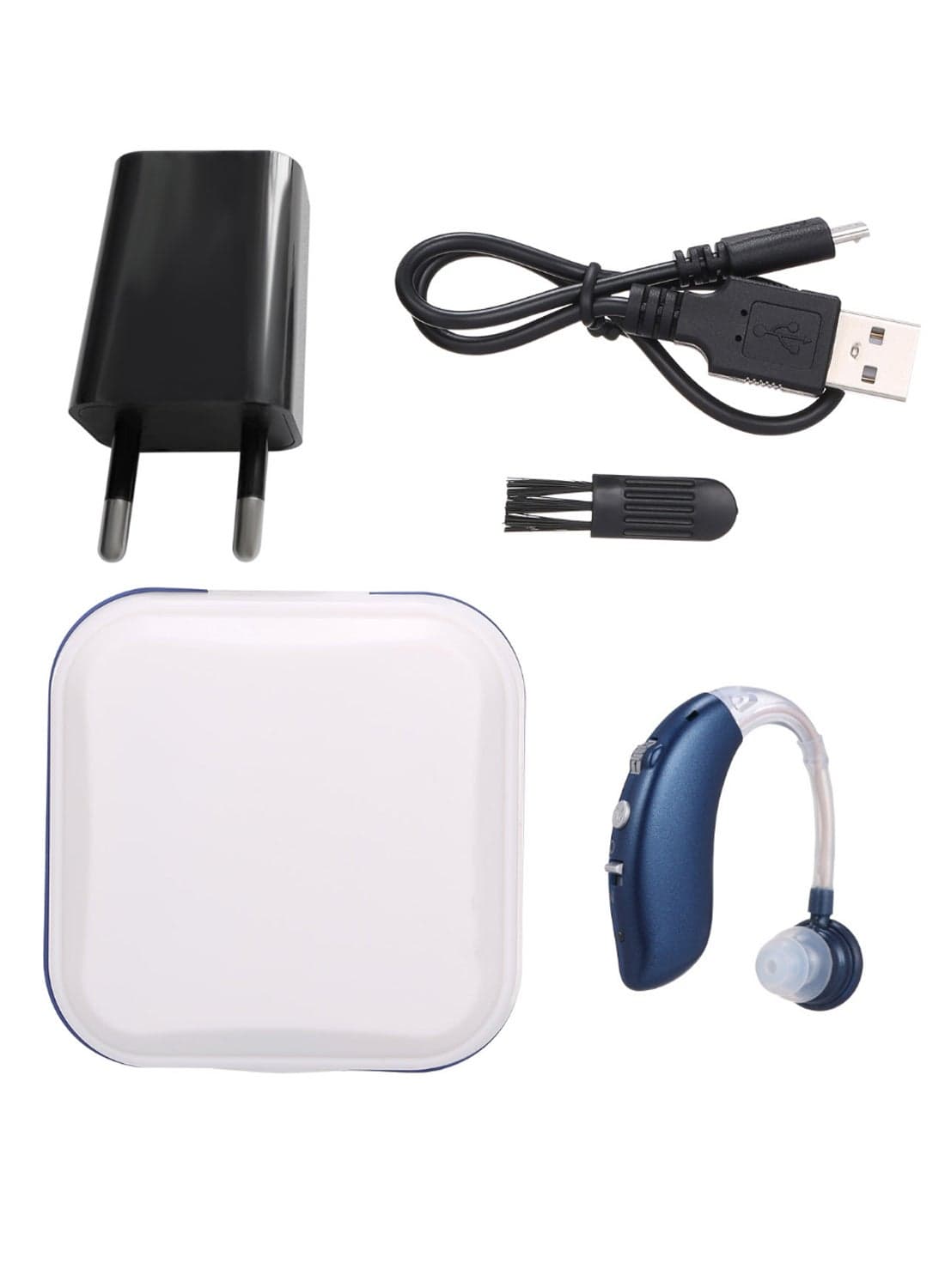 Digital Wireless Hearing Aid Device Kit For Hearing Loss Elderly
