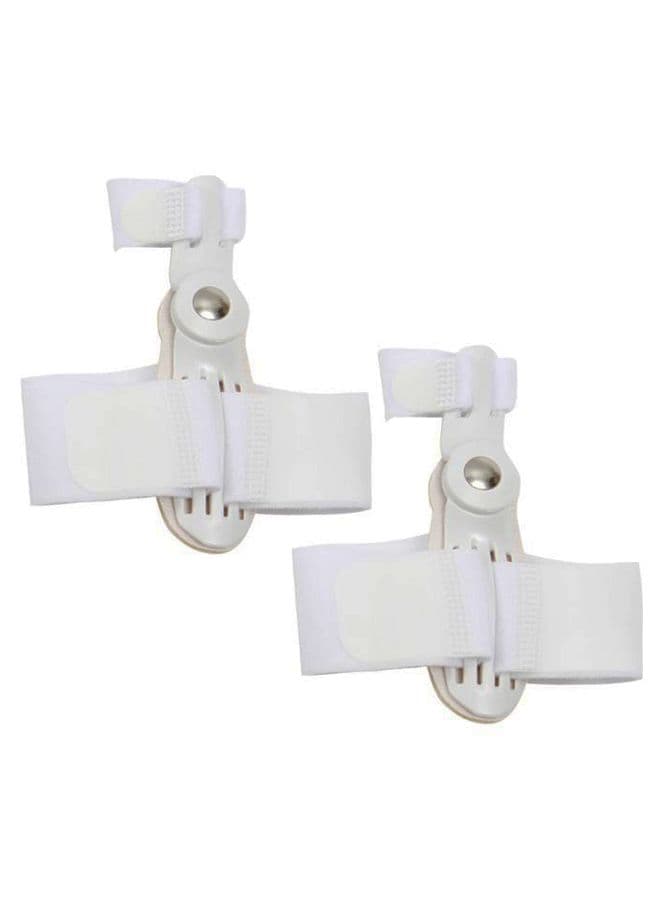 Hallux Valgus Aligner Foot Thumb Toe Separator White