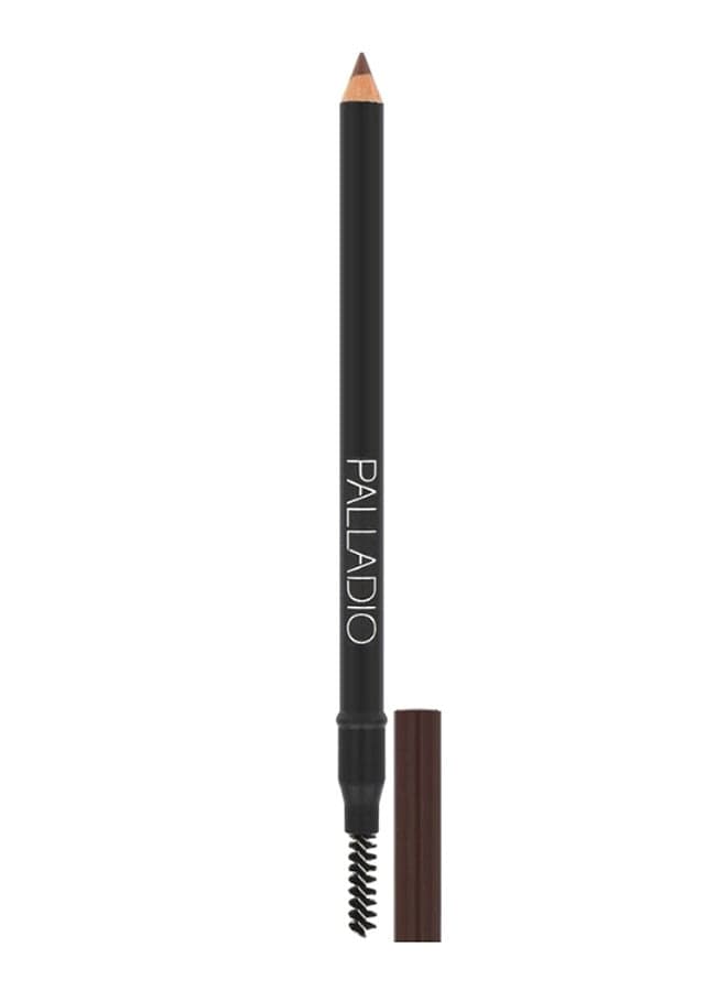 2-In-1 Soft Brow Brush And Pencil Dark Brown