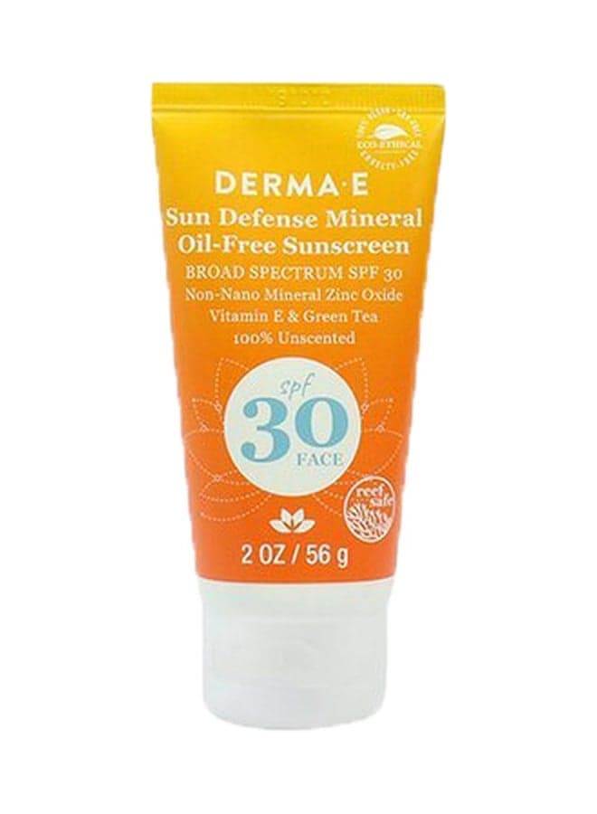 Sun Defense Mineral Oil-Free Sunscreen SPF30 56grams