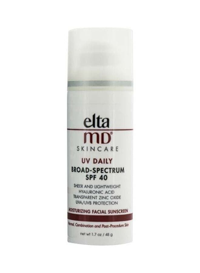UV Daily Moisturizing Facial Sunscreen SPF40 48grams