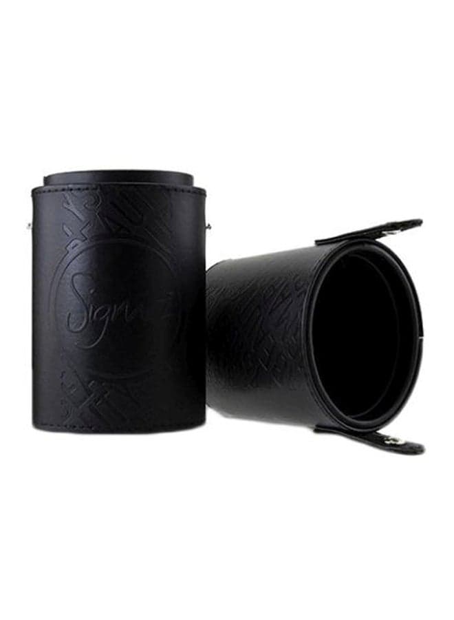 Brush Holder Cup Black