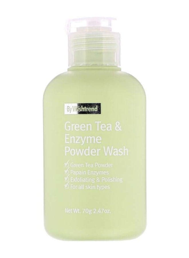 Green Tea And Enzyme Powder Wash 70grams