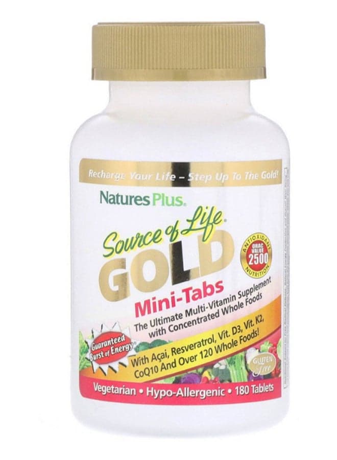Source Of Life Gold Ultimate Vitamin Supplement - 180 Tablets