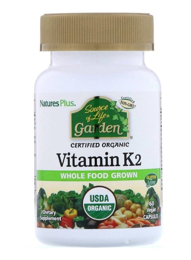 Source Of Life Garden Vitamin K2 - 60 Capsules