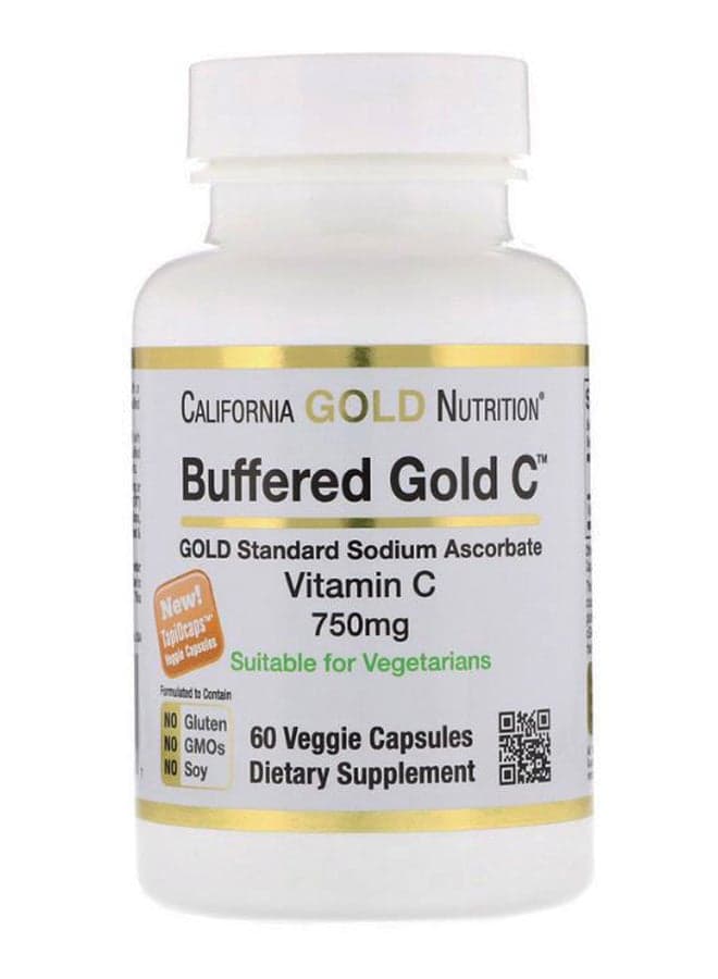 Buffered Gold C Vitamin C Capsules - 60 Capsules