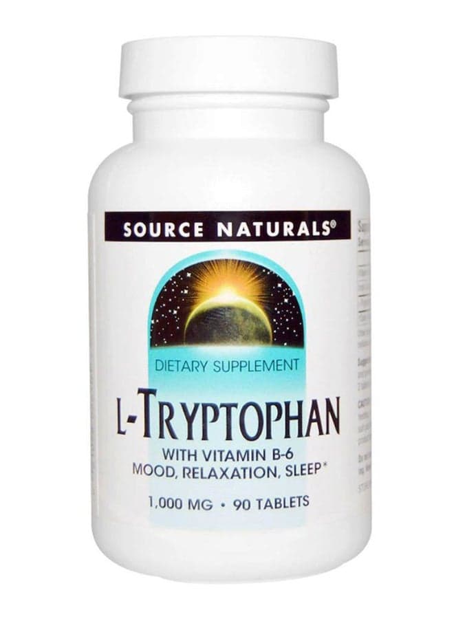 L-Tryptophan With Vitamin B-6 - 90 Tablets