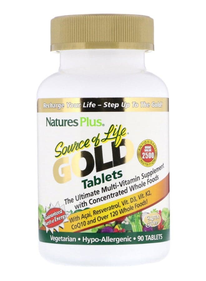 Source Of Life Gold Ultimate Vitamin Supplement - 90 Tablets