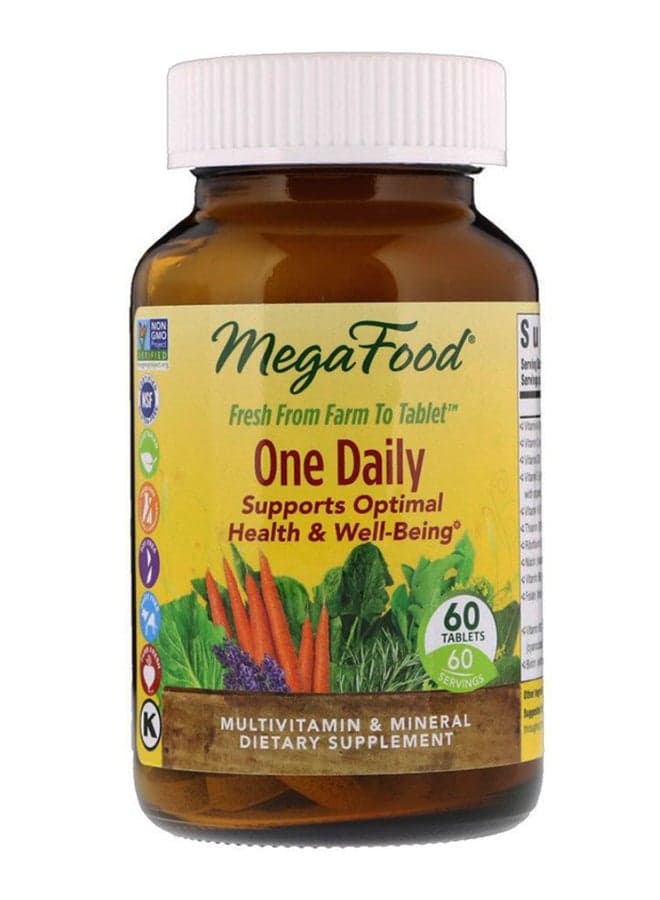 One Daily Multivitamin And Minerals - 60 Tablets