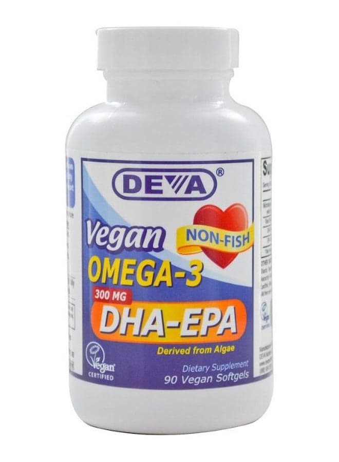 Vegan Omega-3 DHA-EPA - 90 Vegan Softgels