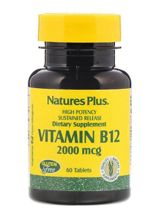 Vitamin B12 - 60 Tablets