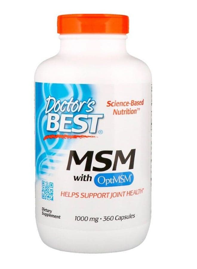 OptiMSM Help Support Joint Health - 360 Capsules 1,000 mg