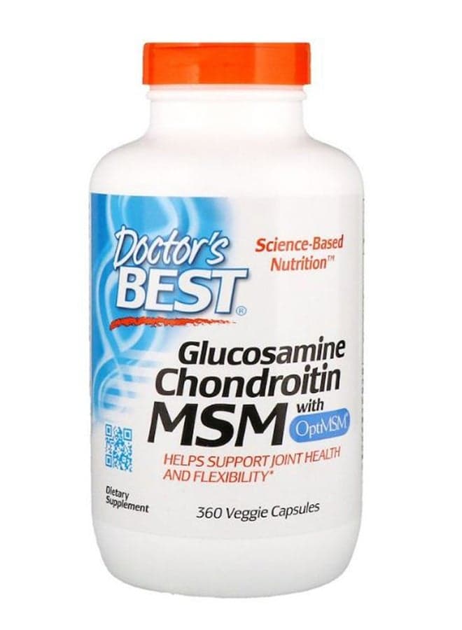 Glucosamine Chondroitin With OptiMSM - 360 Veggie Capusle