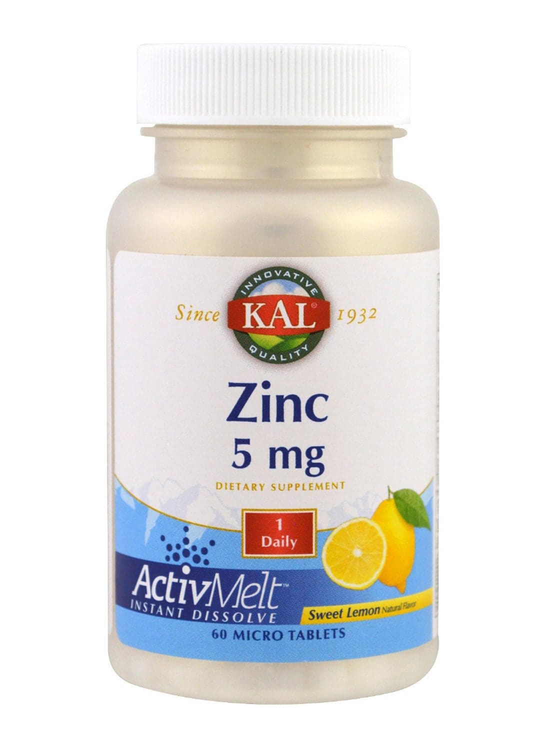 Zinc Sweet Lemon - 60 Micro Tablets