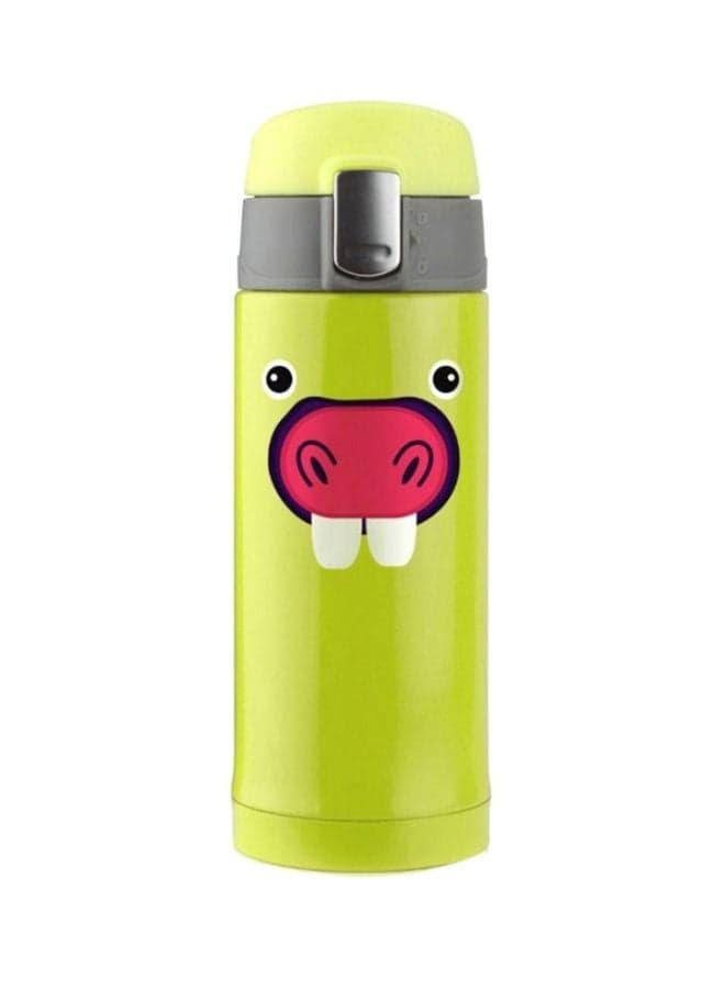 Peakaboo Printed Water Bottle Green