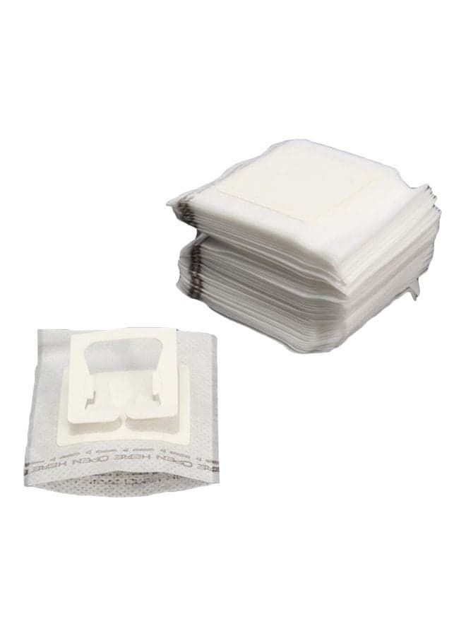 50-Piece Japanese Drip Coffee Filter Paper Bag White 7.5 x 9cm
