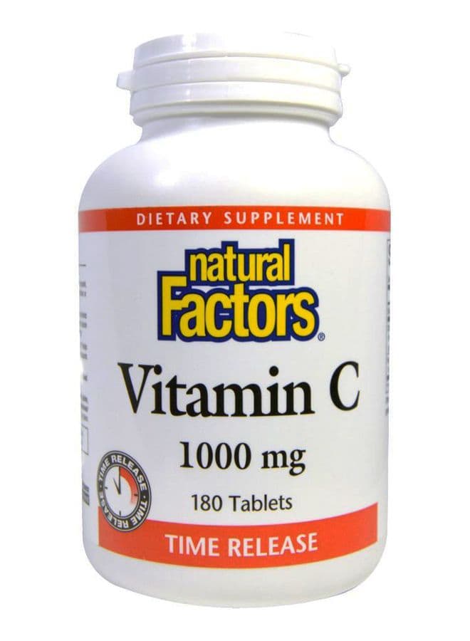 Time Release Vitamin C Dietary Supplement - 180 Tablets