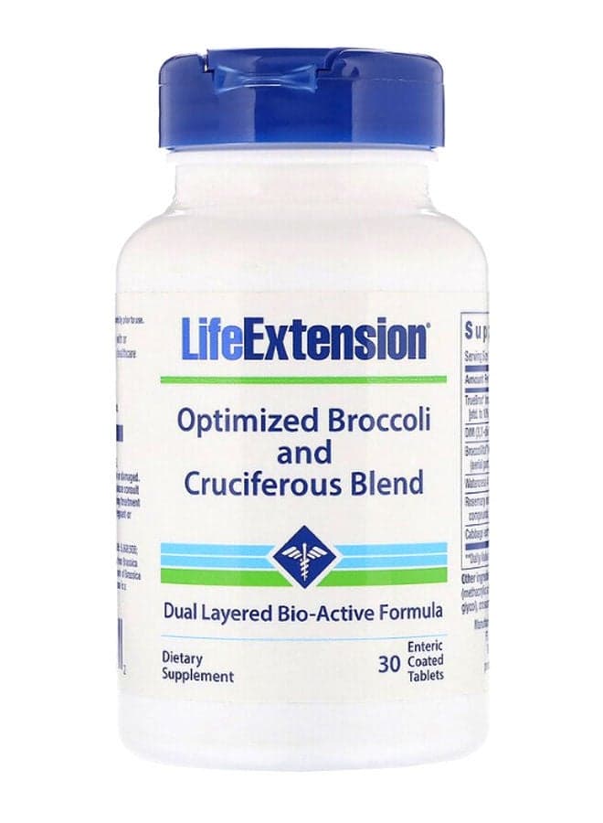 Optimized Broccoli And Cruciferous Blend Diatary Supplement - 30 Tablets