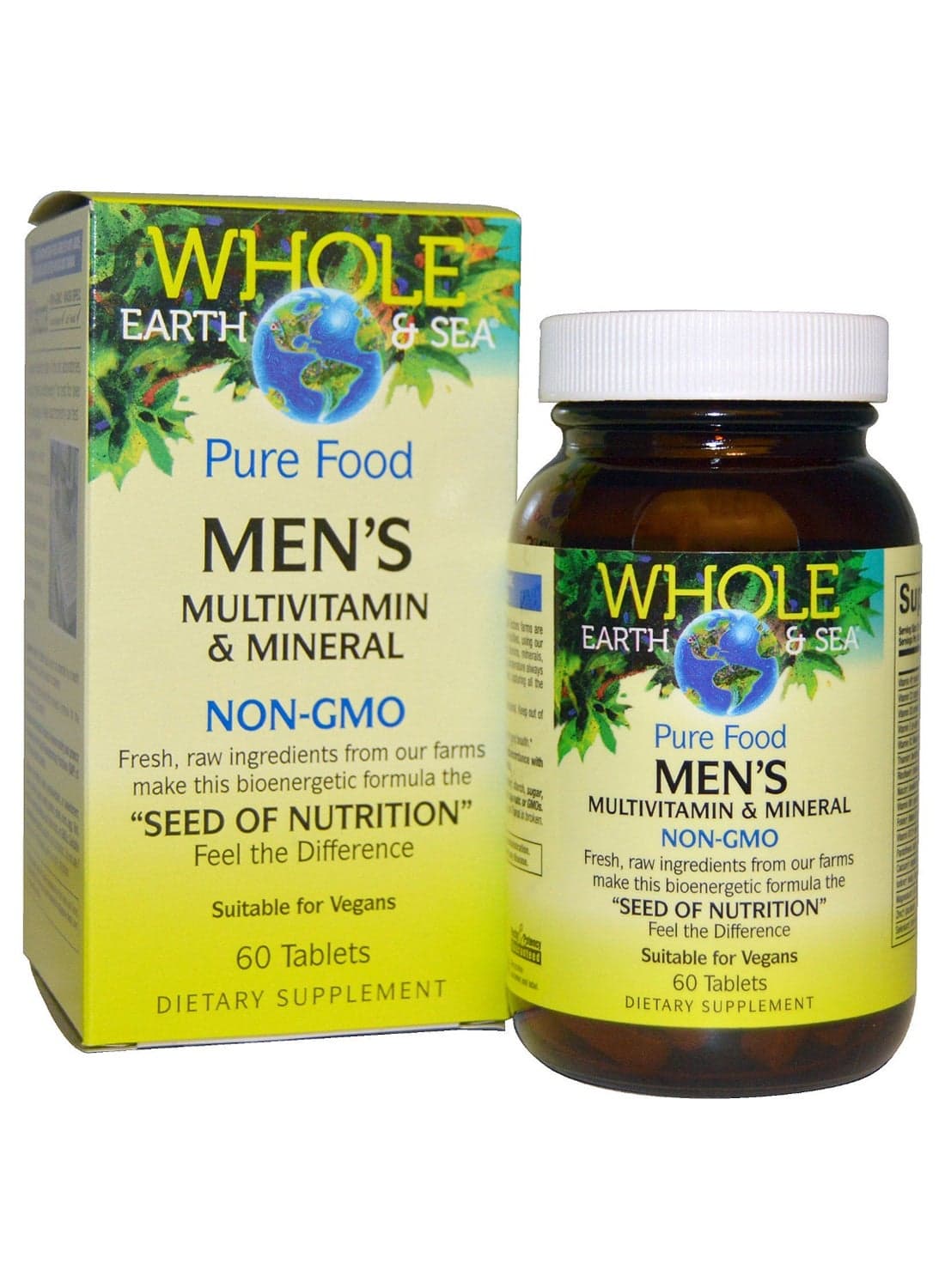Whole Earth And Sea Multivitamin - 60 Tablets