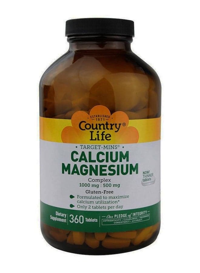 Target Mins Calcium Magnesium Complex - 360 Tablets