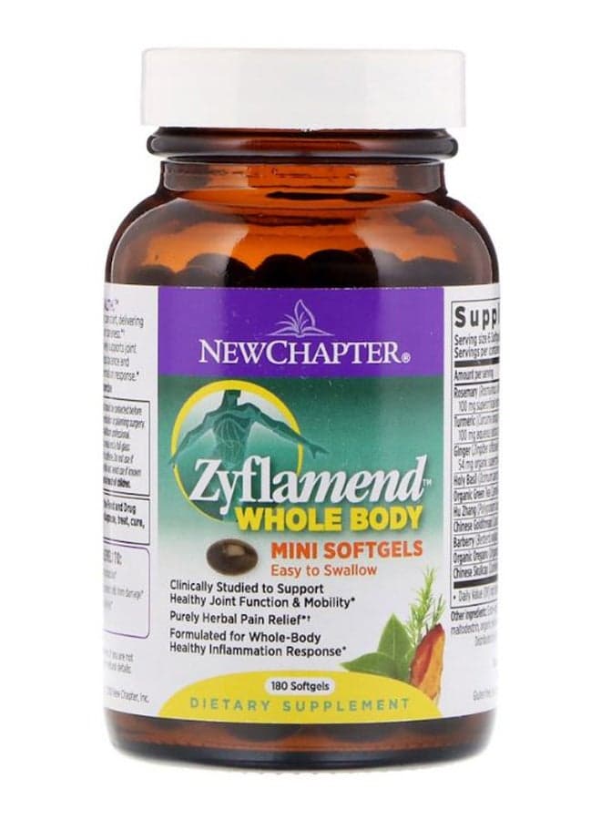 Zyflamend Whole Body Easy To Swallow - 180 Softgels