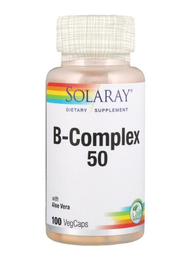 Aloe Vera B-Complex 50 - 100 VegCaps