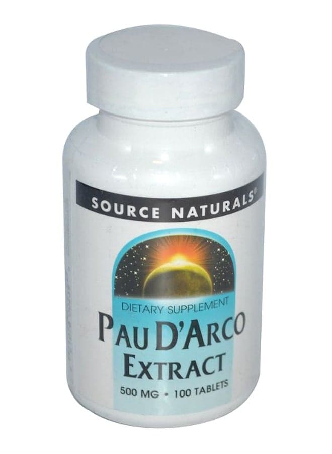 Pau D'Arco Extract - 100 Tablets