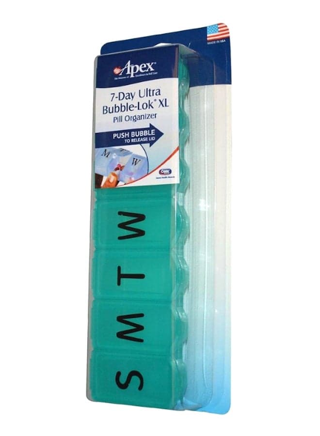 7-Day Ultra Bubble-Lok Pill Organizer