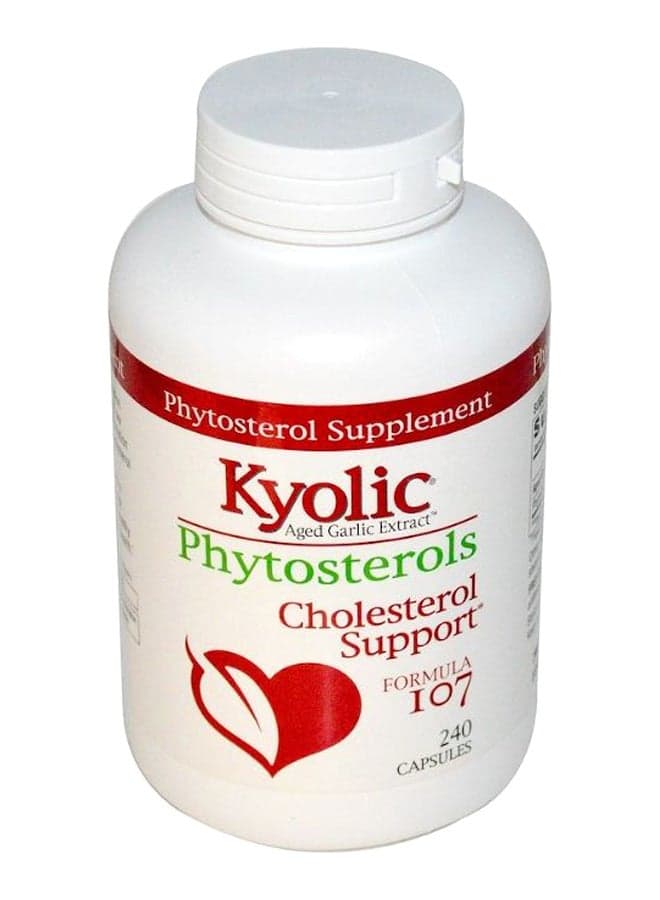 Aged Garlic Extract Phytosterols Cholesterol Support - 240 Capsules