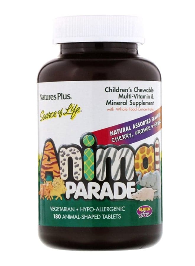 Animal Parade Multi-Vitamin And Mineral - 180 Tablets