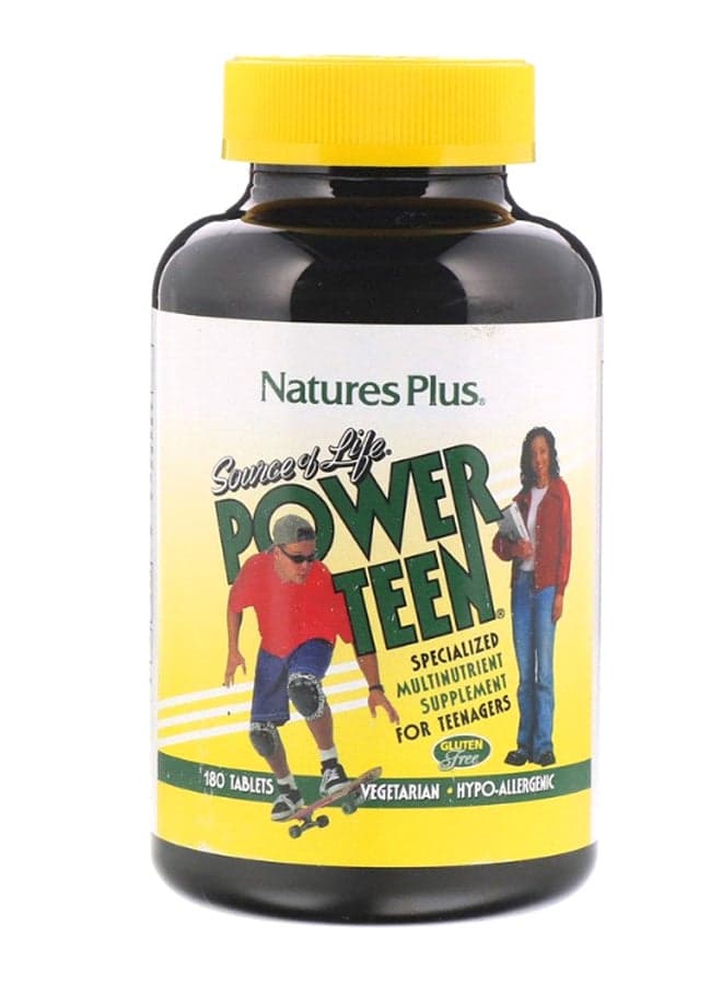 Power Teen Multi Nutrients Supplement - 180 Tablets