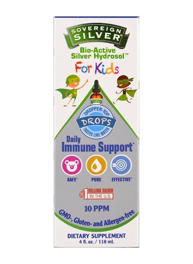 Bio-Active Silver Hydrosol Daily Immune Support Drops