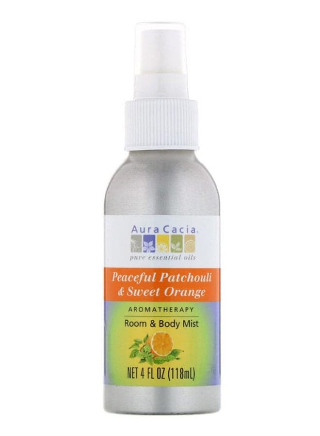 Peaceful Patchouli And Sweet Orange Aromatherapy Mist 118ml