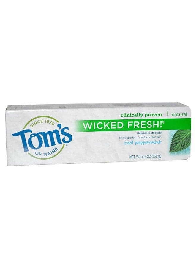 Wicked Fresh Fluoride Cool Peppermint Toothpaste 133grams