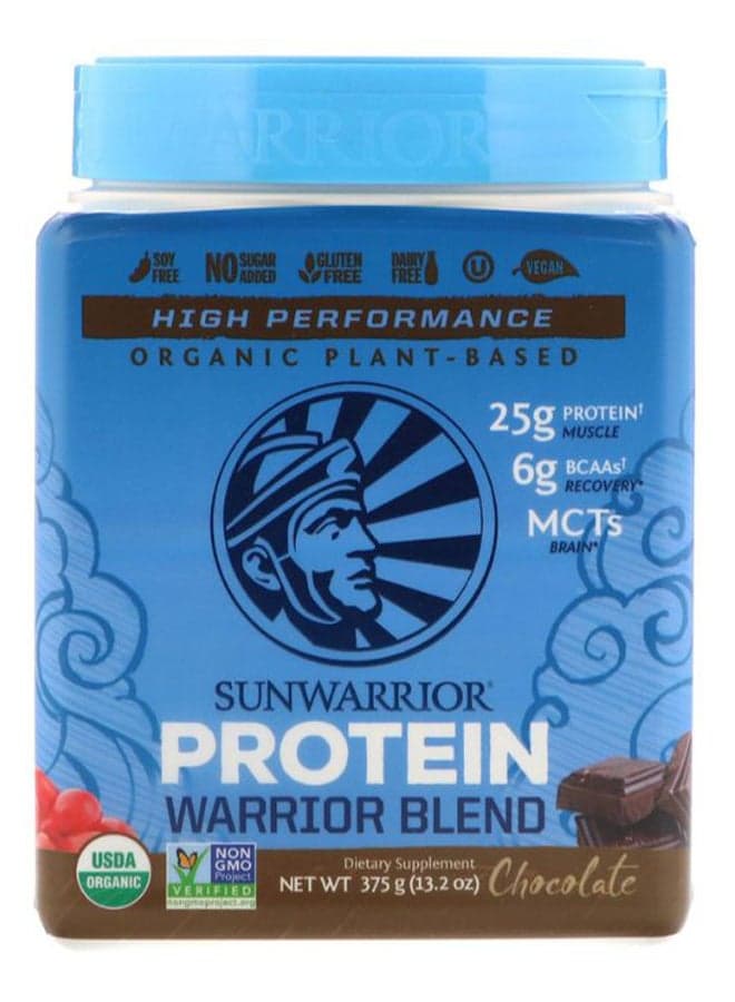 Organic Plant-Based Chocolate Warrior Blend Protein