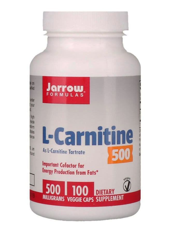 L-Carnitine 500 - 100 Veggie Capsules