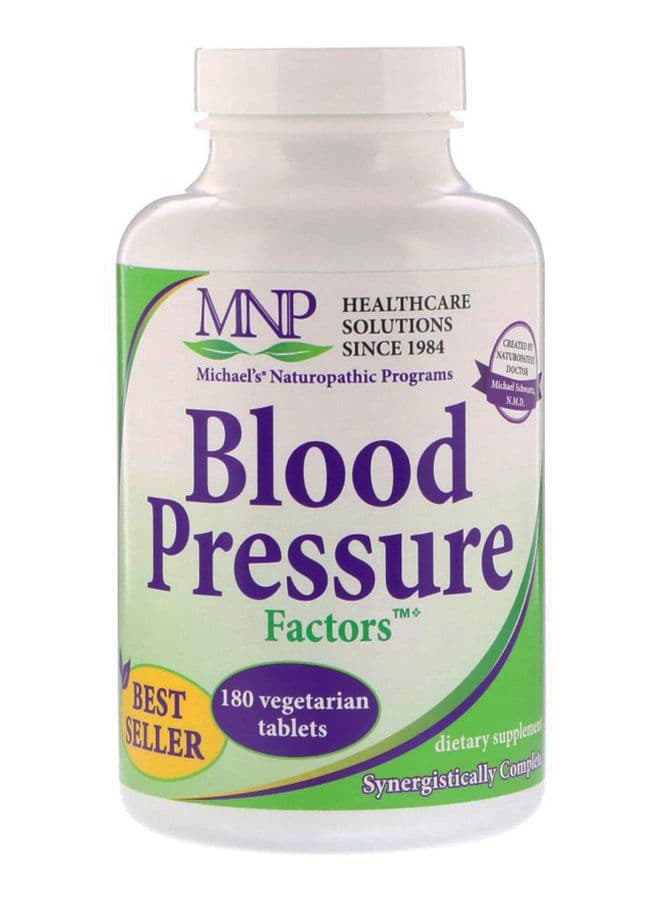 Blood Pressure Factors - 180 Vegetarian Tablets