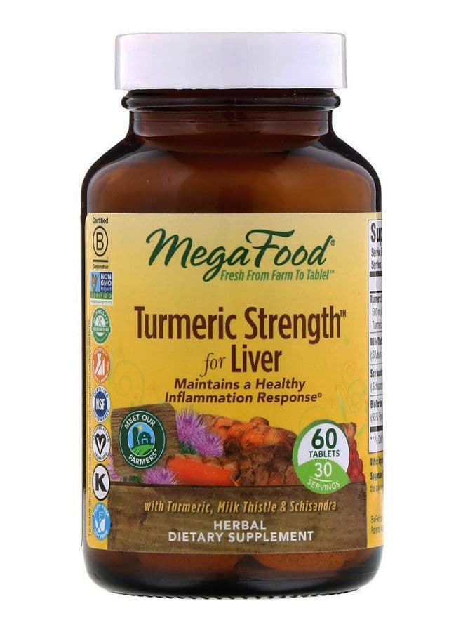 Turmeric Strength For Liver - 60 Tablets