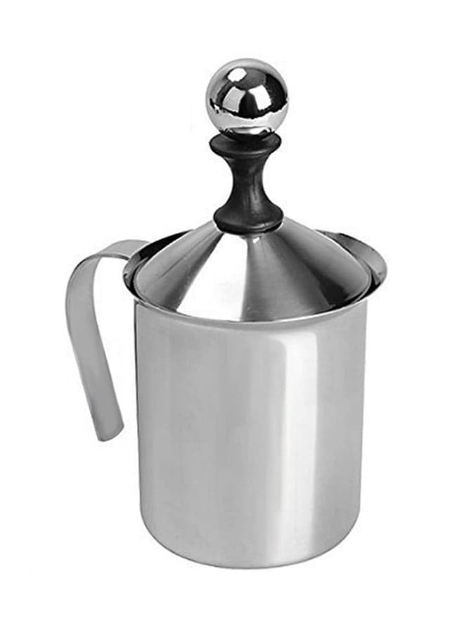 Milk Pot With Handle Silver 17 x 9.2 x 9.8cm