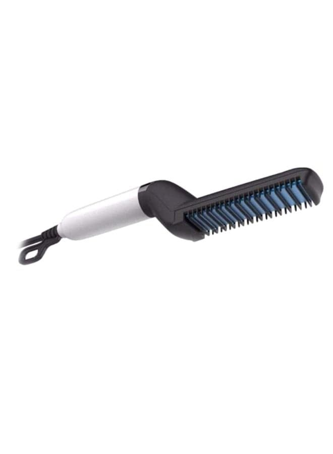 Tame Finish Electric Beard Straightening Comb Black/Blue/White