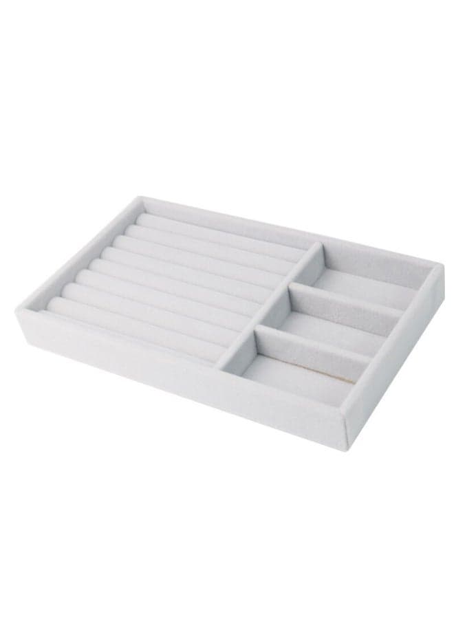 Portable Jewellery Ring Display Organizer Tray Holder